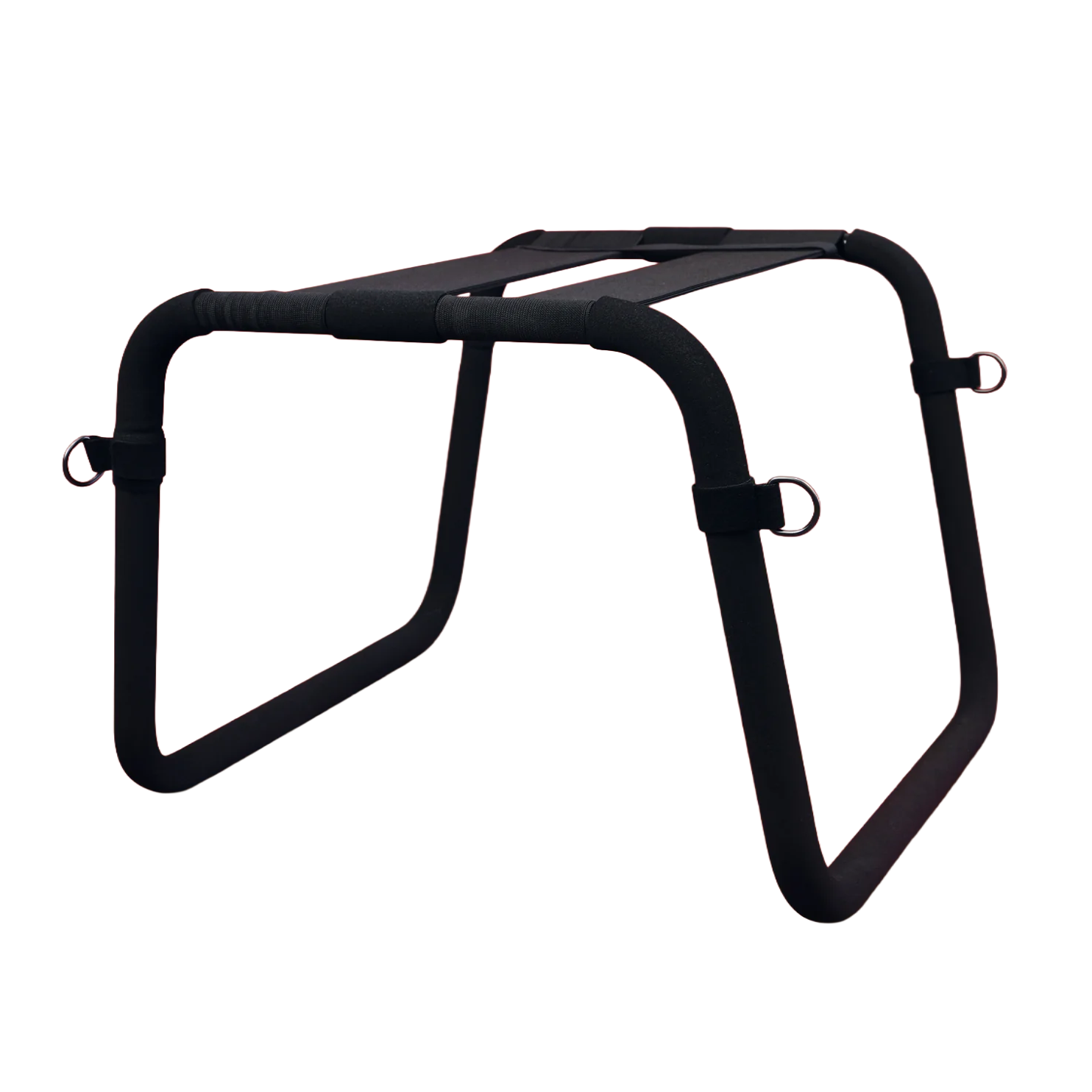 Sei Mio Majestic Mount Cuff-Ready Queening and Positioning Stool - Black