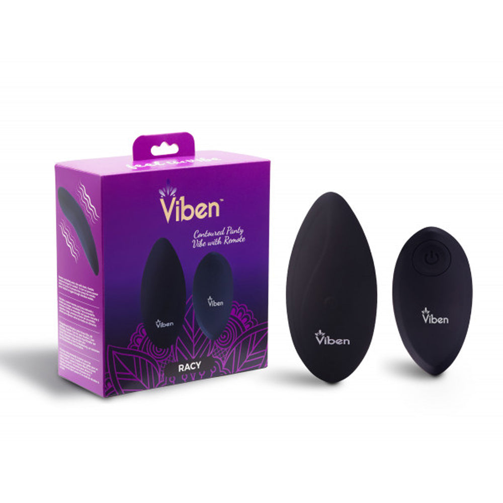 Viben Racy Remote Panty Vibrator 5.3 Inch – Black