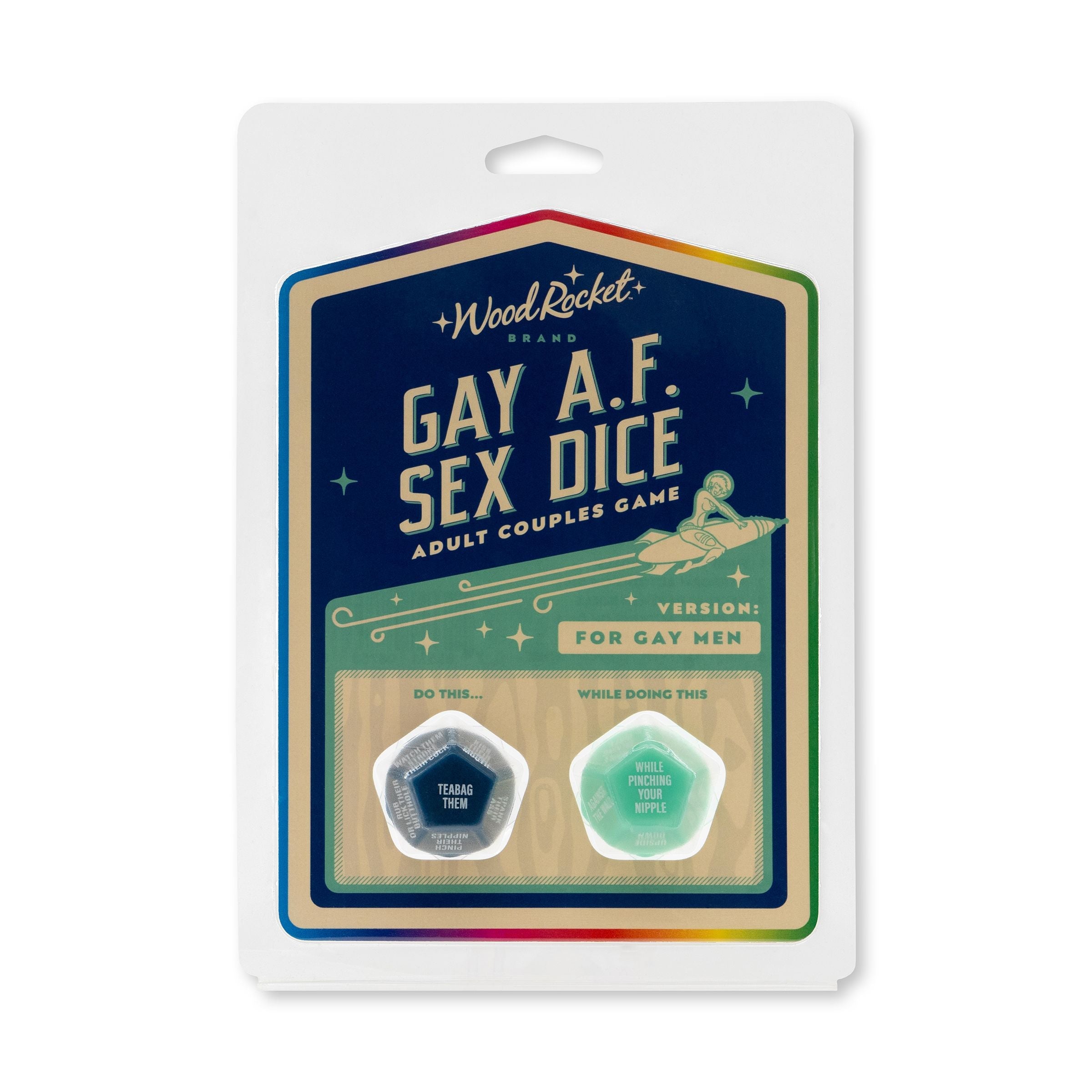 Gay A.F. Sex Dice: For Gay Men