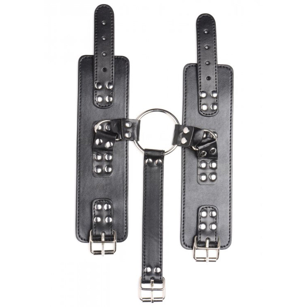 Strict Neck to Wrist Vegan Leather Restraints
