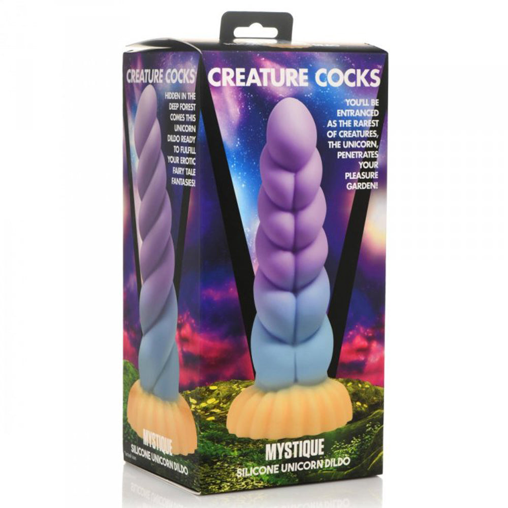 Creature Cocks Mystique 8.3 Inch Silicone Unicorn Dildo