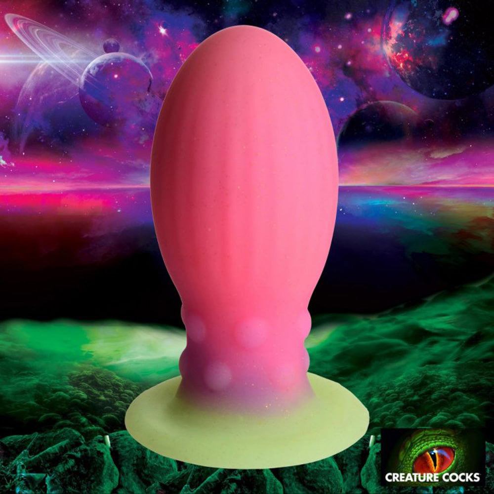 Creature Cocks Xeno Glow-in-the-Dark Alien Silicone Egg