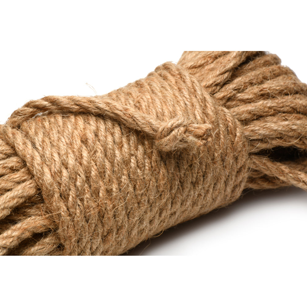 Master Series Tied Up Jute Bondage Rope 50 Foot