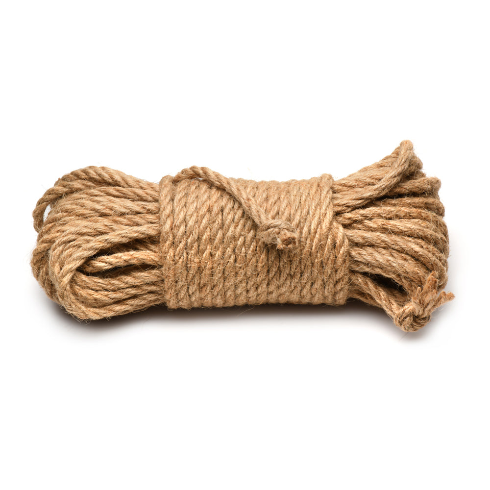 Master Series Tied Up Jute Bondage Rope 50 Foot