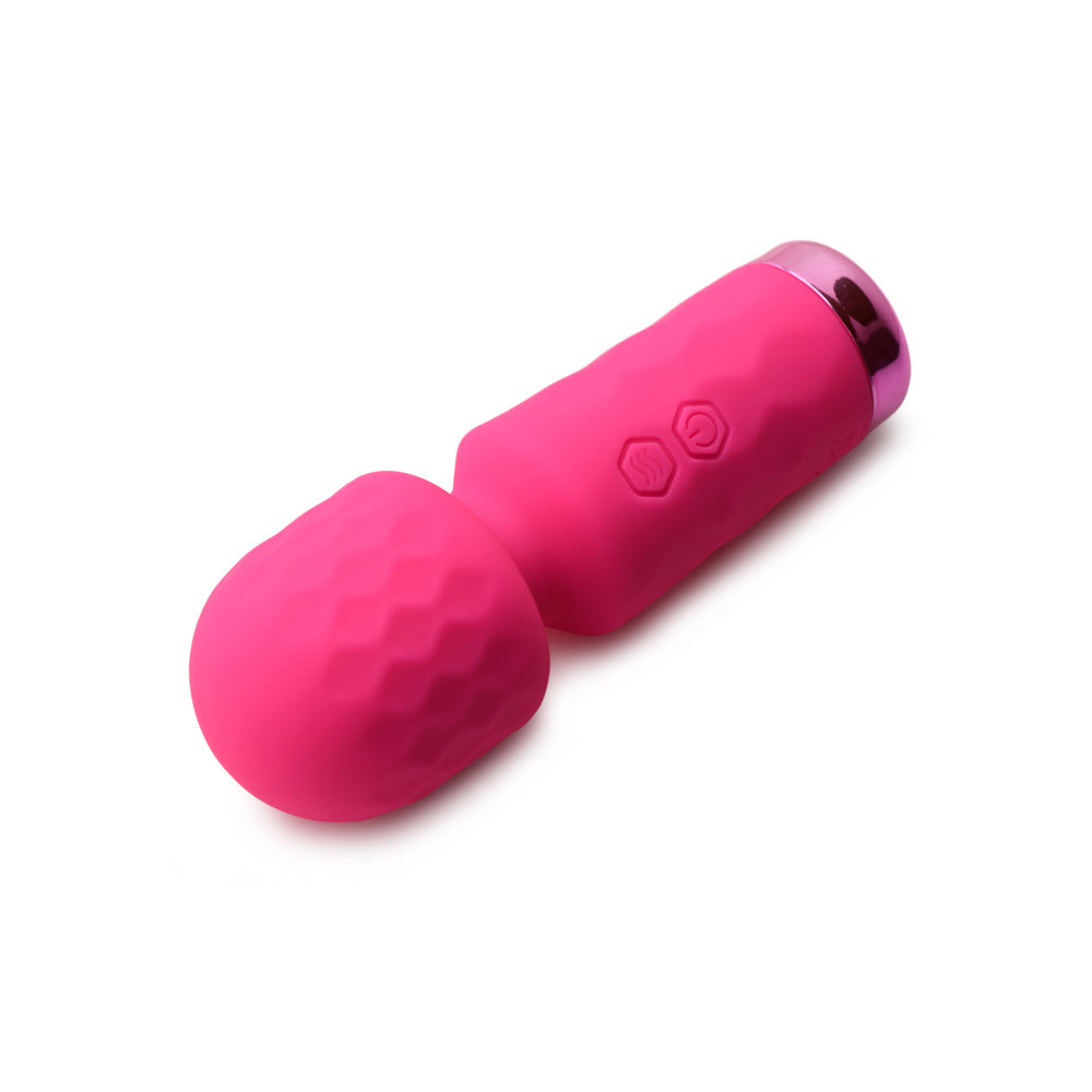 Bang! 10X Mini Silicone Wand Vibrator Splashproof - Pink
