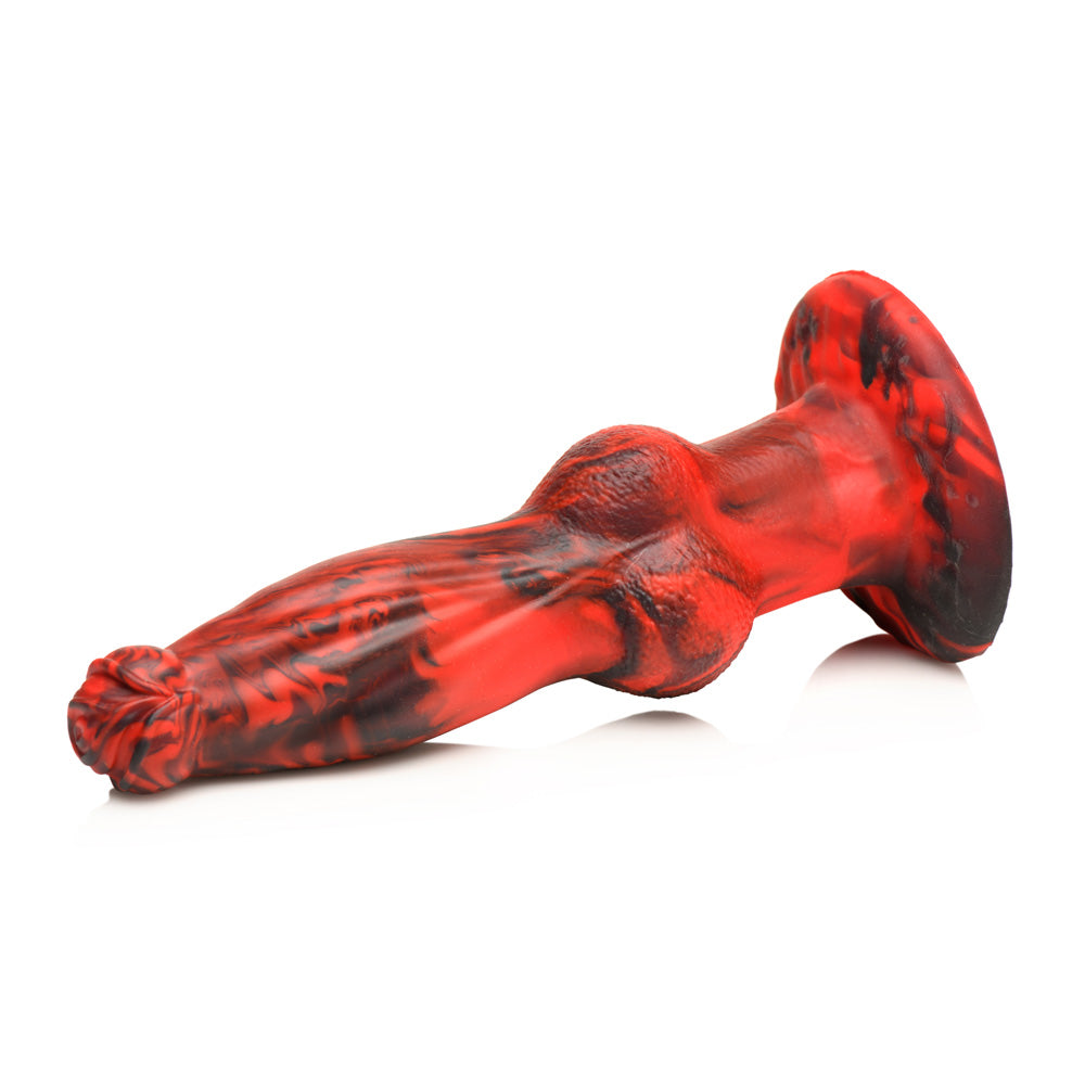 Creature Cocks Hell Wolf Thrusting & Vibrating Silicone Dildo – 8.7 Inch Fantasy Vibrator