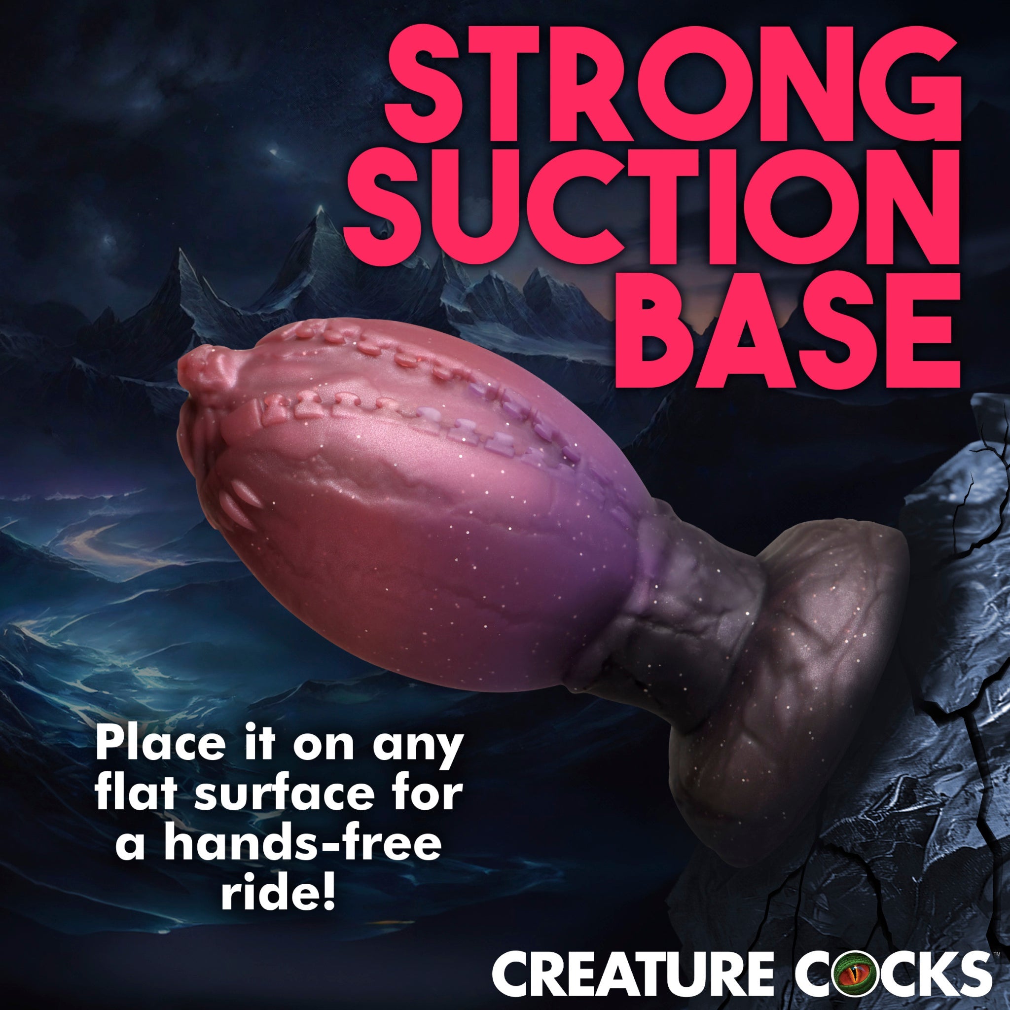 Creature Cocks Dragon Hatch Large Silicone Egg – Fantasy Roleplay Plug