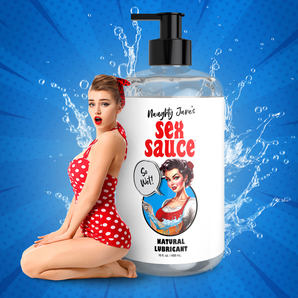 Naughty Jane's Sex Sauce Natural Lubricant - 16oz