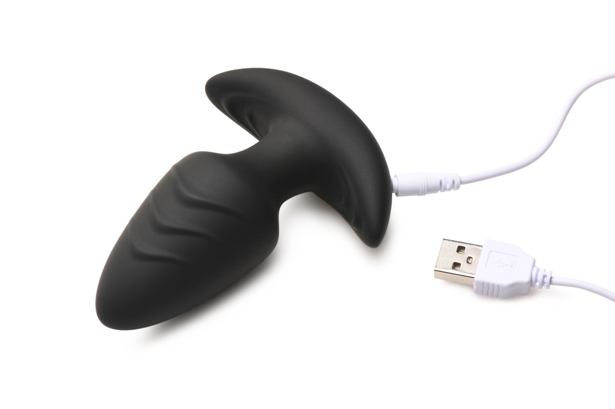 Bang! Rotating and Vibrating Silicone Butt Plug with Remote