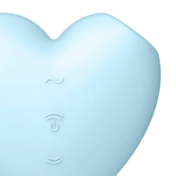 Satisfyer Cutie Heart Air Pulse Vibrator Silicone – Blue