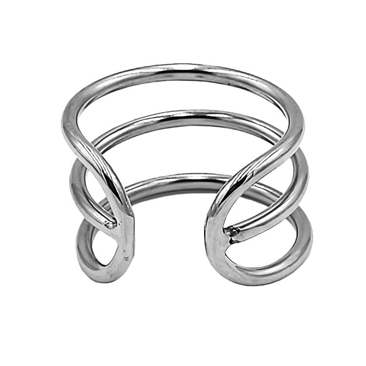 Rouge Group Triple Wire Glans Ring 32mm - Stainless Steel