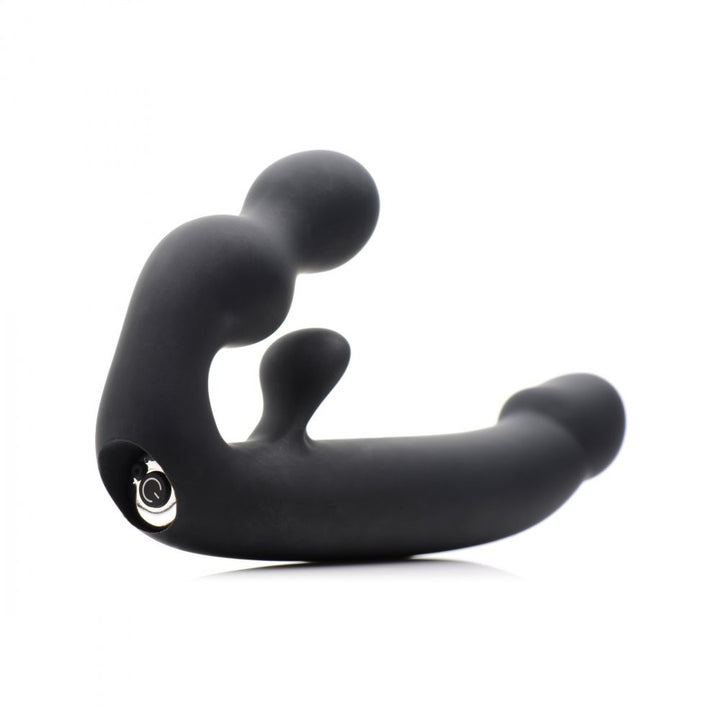 Strap U Tri-Volver Rechargeable Strapless Strap On