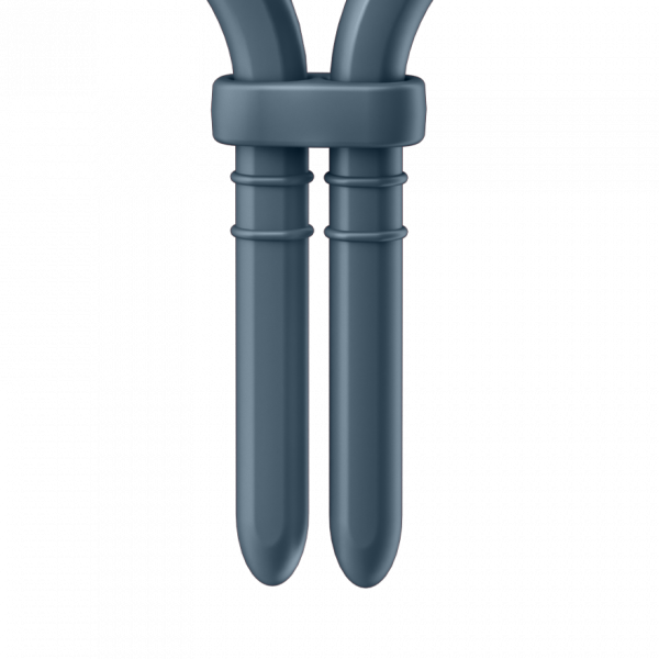 Satisfyer Bullseye Vibrating Cock Ring with Connect App - Blue