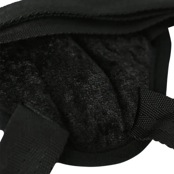 Vibrating Velvet Strap On